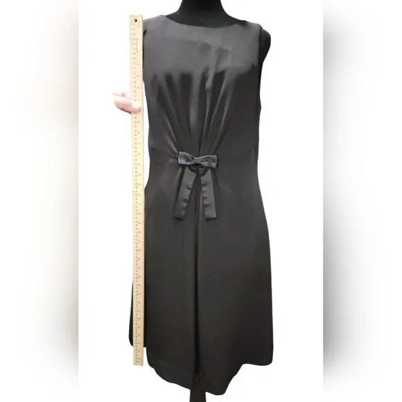 J. Mclaughlin Knee Length Silk Dress, Womens 6 - Picture 5 of 7